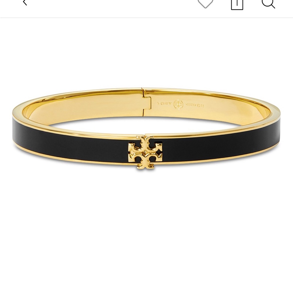 Tory Burch Kira Logo Hinge Bracelet